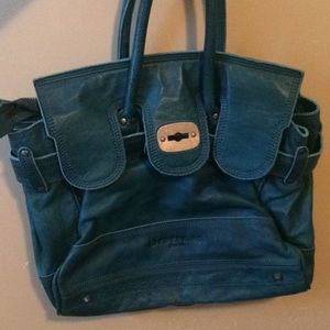 Beautiful teal Liebeskind Berlin handbag